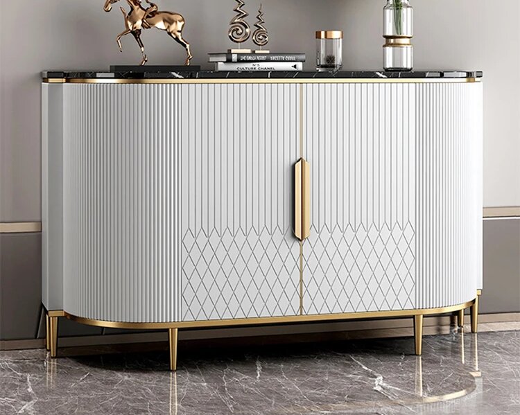 Buy Marble Top Sideboard Cabinet India